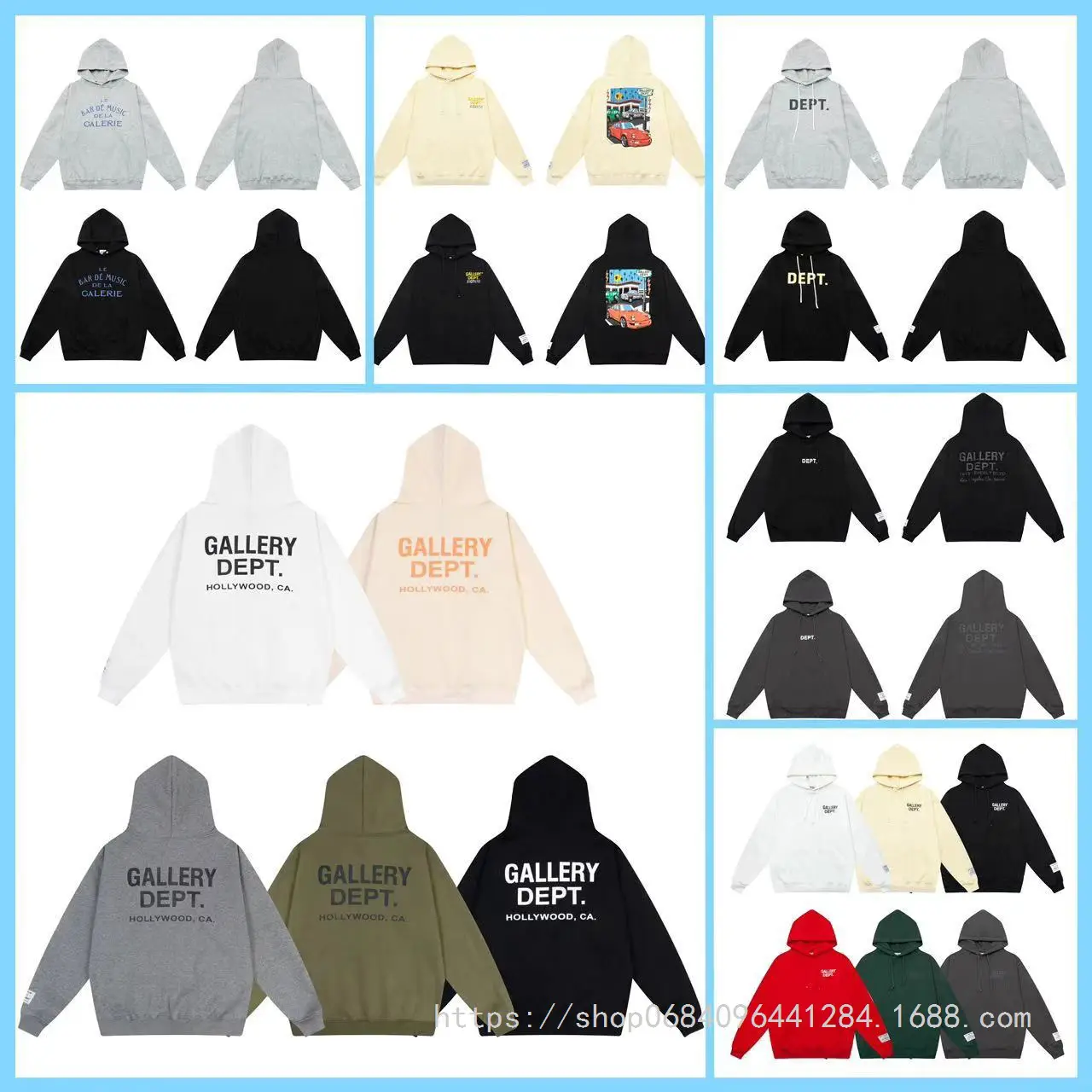 2024 New Autumn and Winter g D Letter Logo Printed Velvet Casual Loose Hooded Sweatshirt for Men and Women