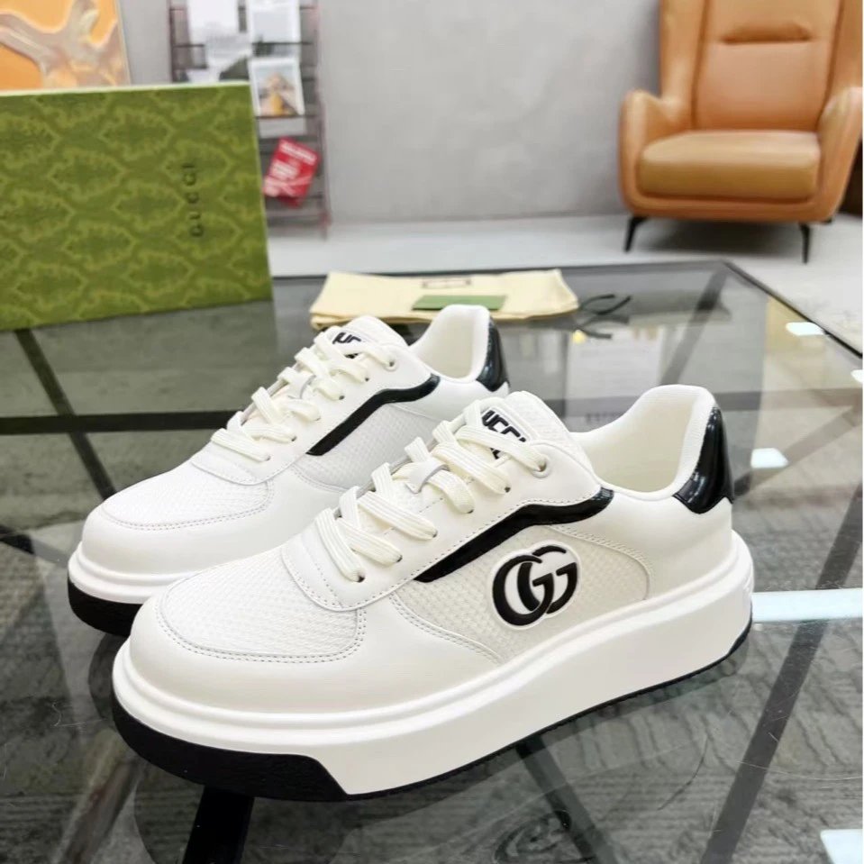 G时尚百搭真皮板鞋