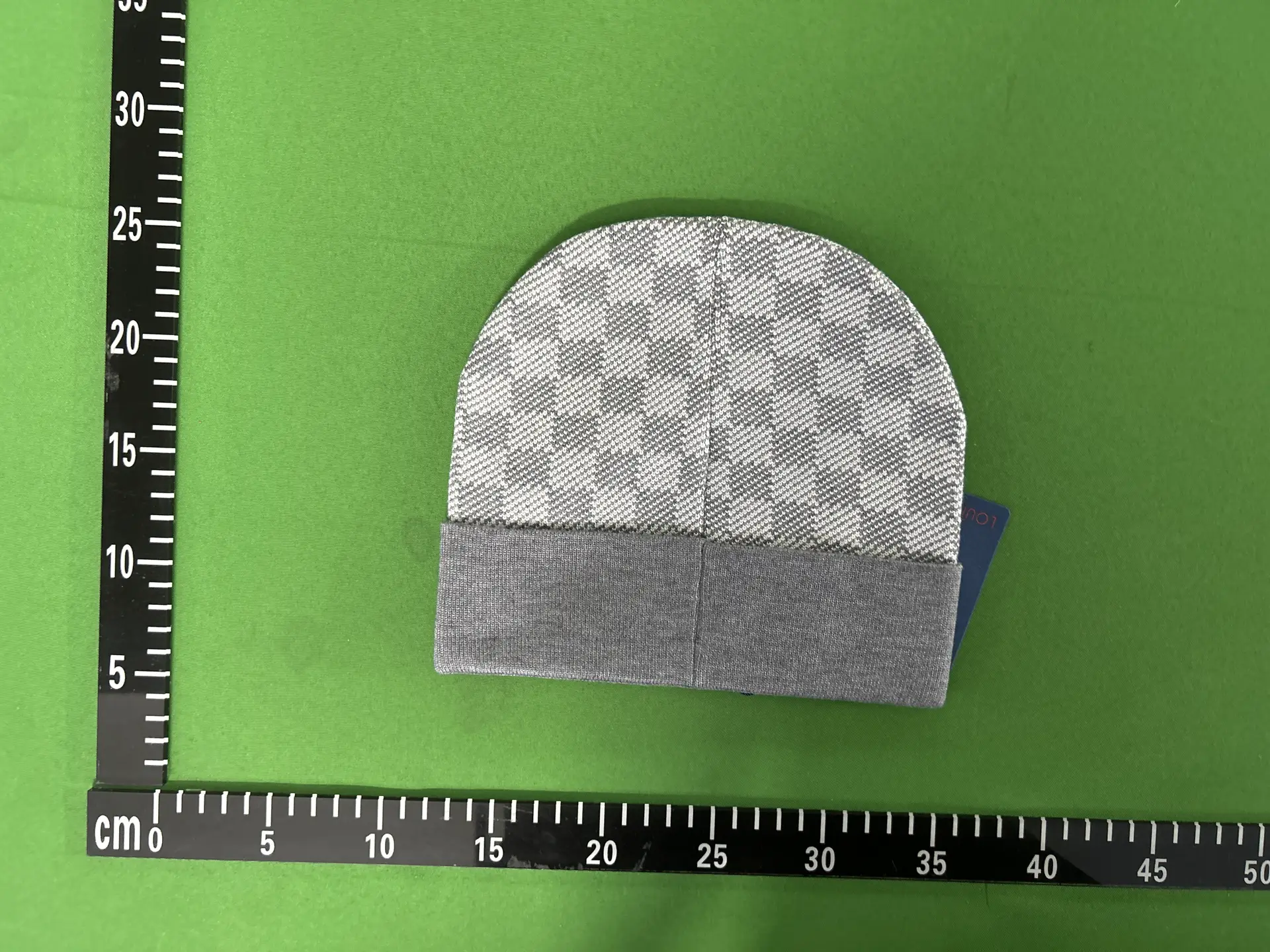 Louis Vuitton Monogram Beanie Grey