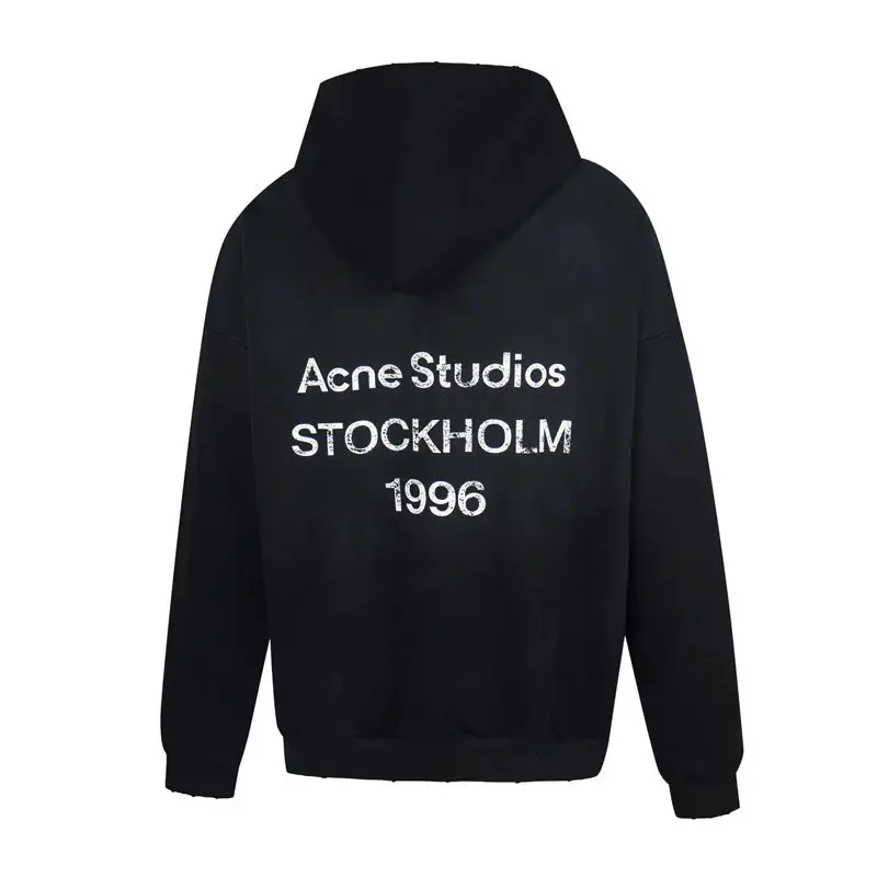 Acne Studios Stockholm 1996 Hoodie Black