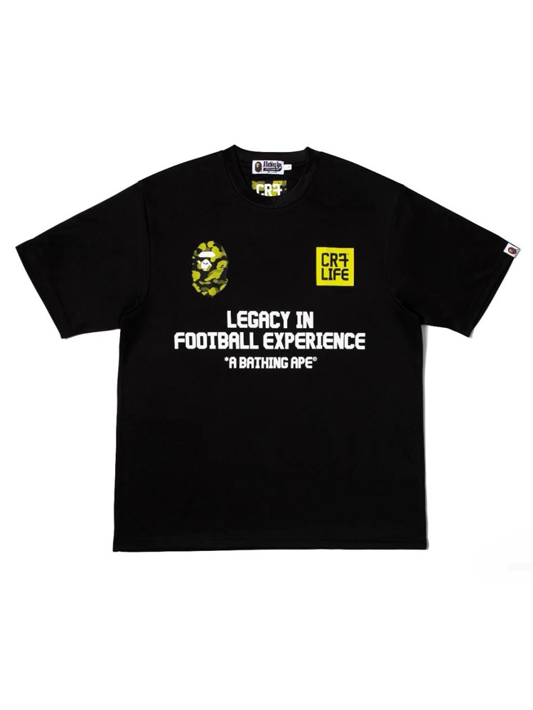 Cross-Border Supply Export Wholesale Trendy Brand Bape Ape Head Short-Sleeved 230g Shark Top T-Shirt Half-Sleeved T-Shirt 23 QC-foto från 1688 på Qualit.ly