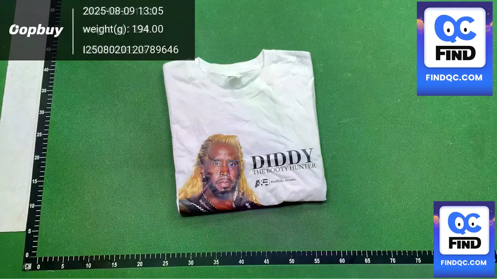 Diddy The Booty Hunter Graphic T-shirt Men Short Sleeve