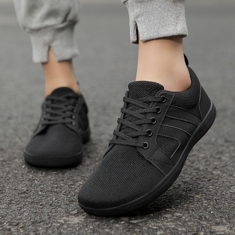 Temu AliExpress Explosions Flat Casual Shoes Men's and Women's Wide Last Flying Weaving sneaker Couple Fitness Shoes in stock Wholesale