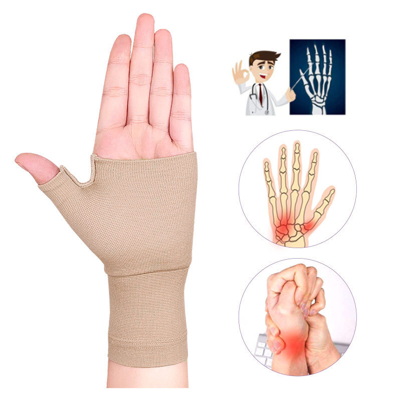 In stock wholesale secondary pressure elastic gloves wrist guard tendon elimination Warm Mouse hand sports pressure wrist guard