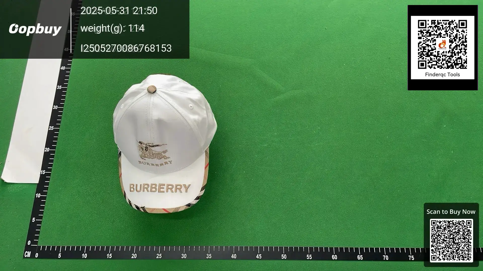 Burberry Baseball Cap