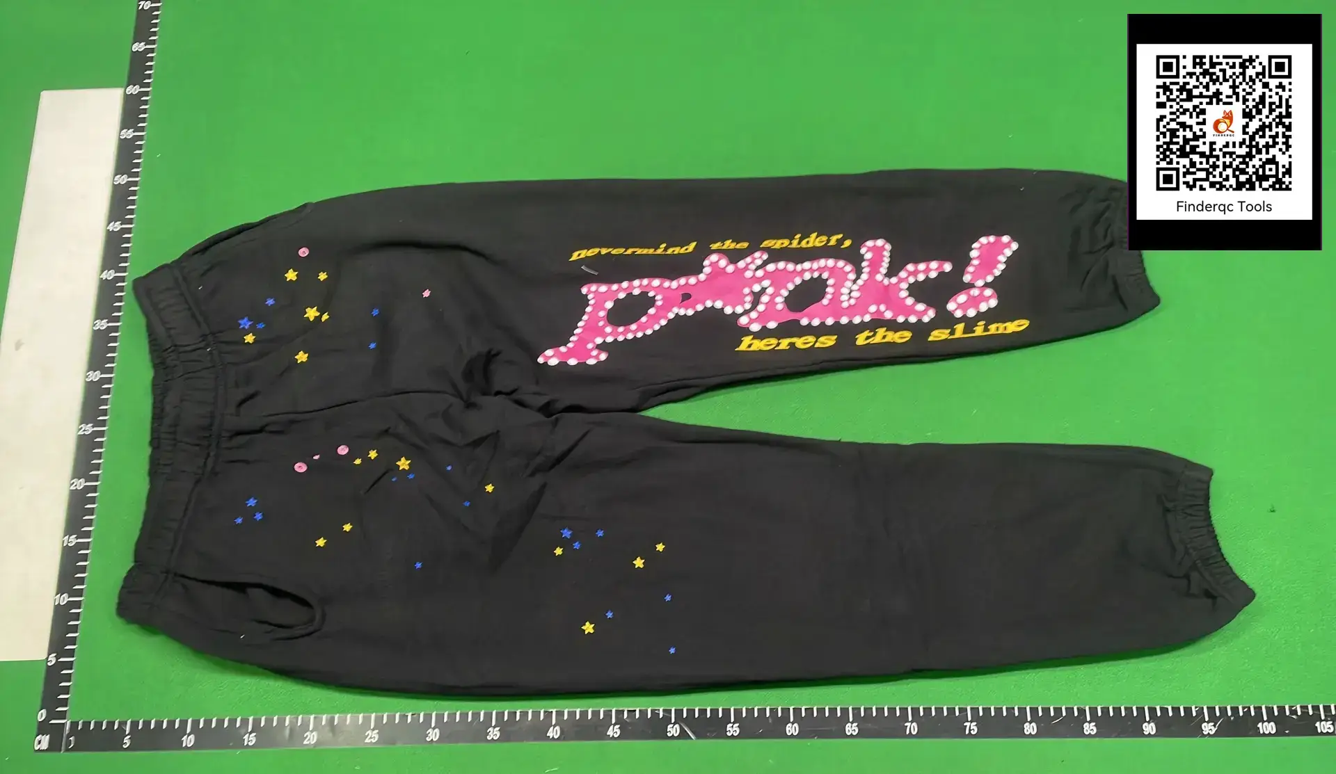 Sp5der black punk hoodie sweater spider web 55 star with European and American hip hop fashion autumn and winter suit