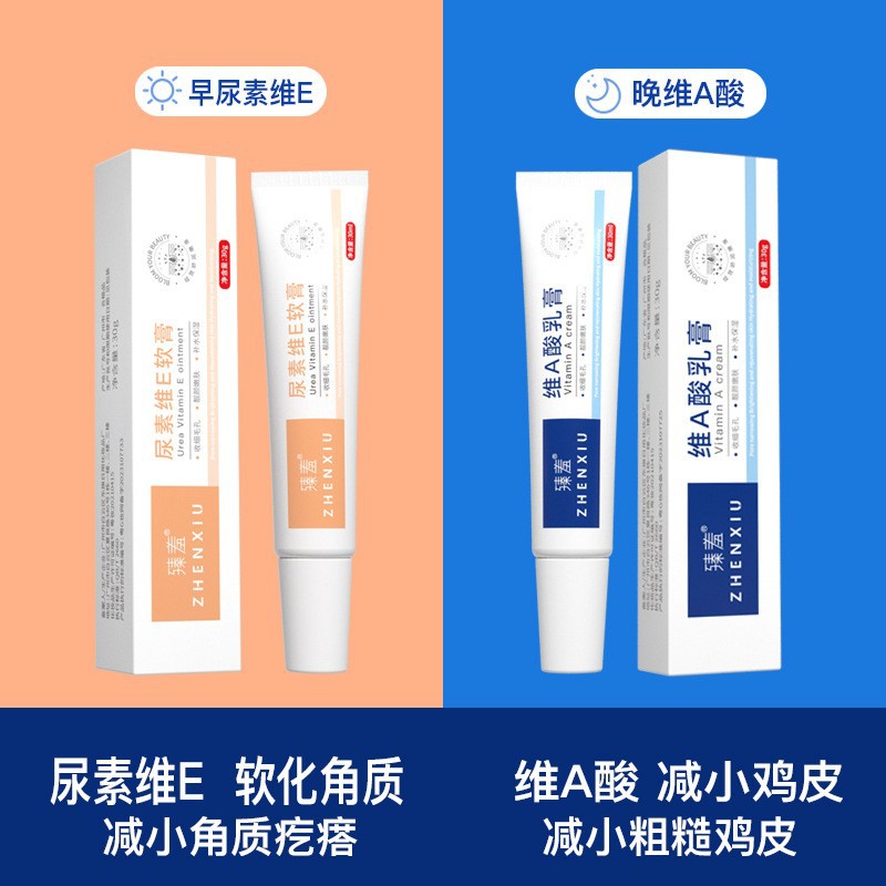 Zhenshy Vitamin a Acid Ointment Urea Cream Blackhead Exfoliation Lightening Melanin Acne Cream Vitamin a Acid Latex Cream