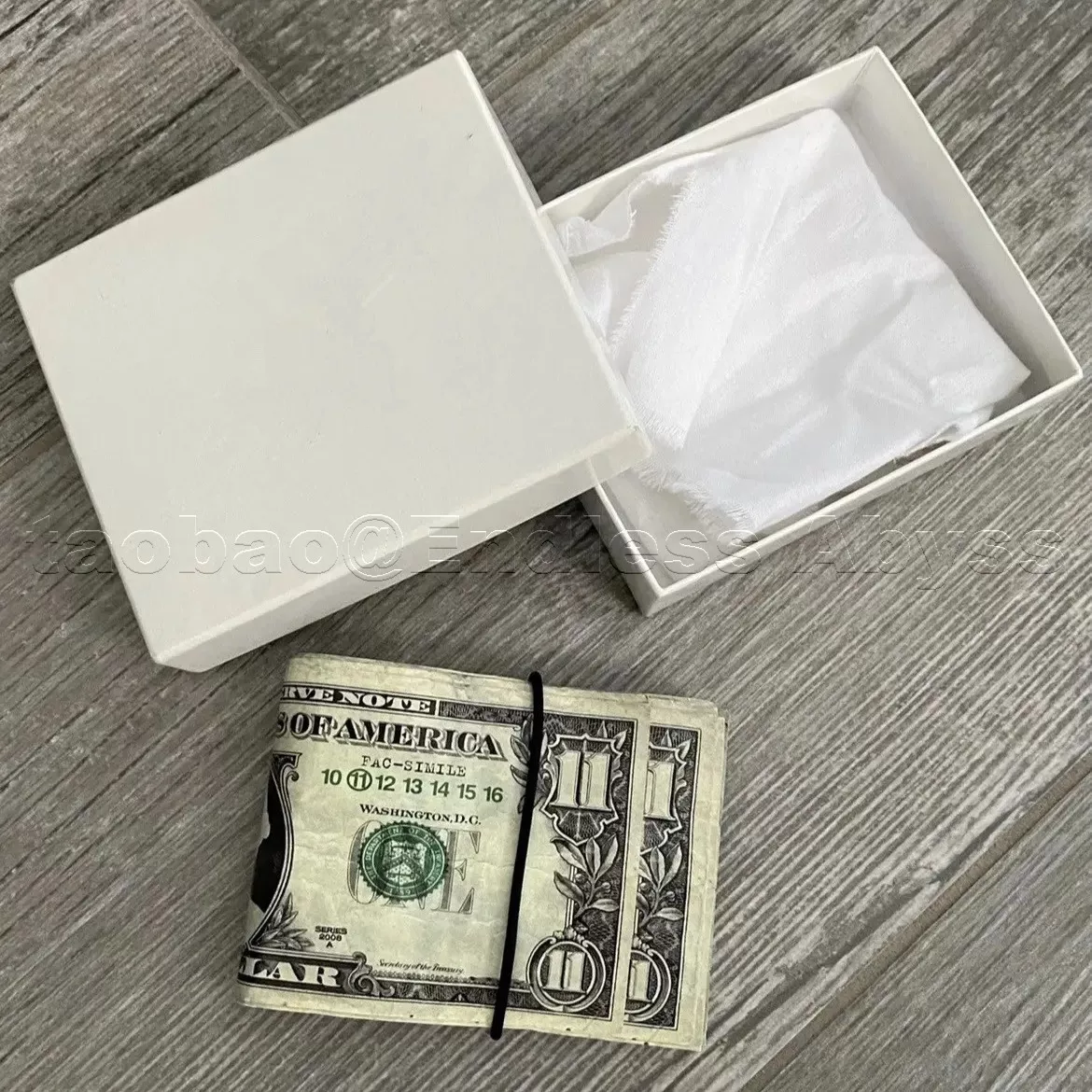 Endless Abyss 08SS personal period MM vintage 11 US dollars gold top layer cowhide splicing wallet wallet wallet wallet card bag