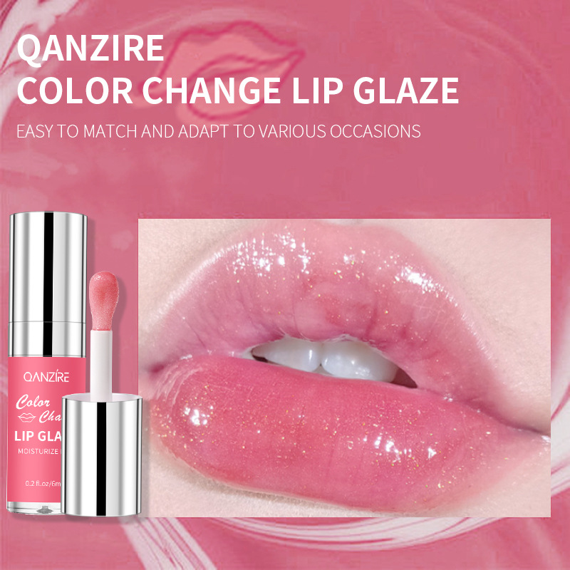 Cross-border full English lip balm lip balm desalination lip pattern anti-dry jelly discoloration lip glaze autumn and winter foreign trade