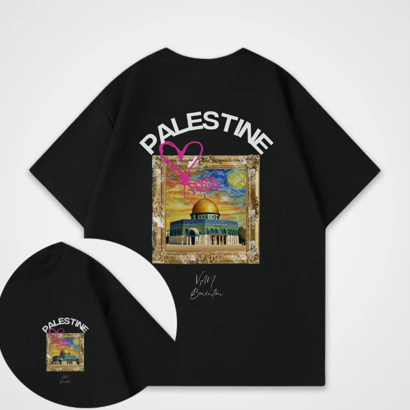 Stand T-Shirt for Men and Women t Shirts Tops Summer Clothes