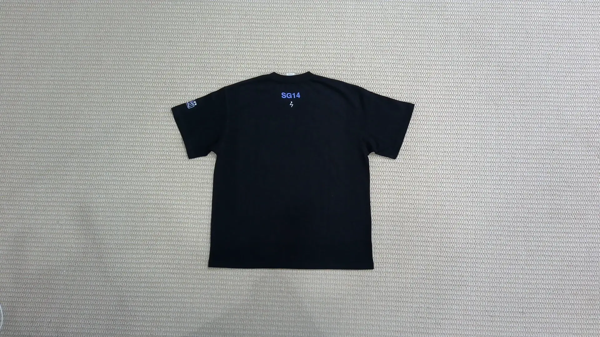 Drain Gang × Yung Lean Thaiboy Digital Tiger Blue Heavy weight T-Shirt
