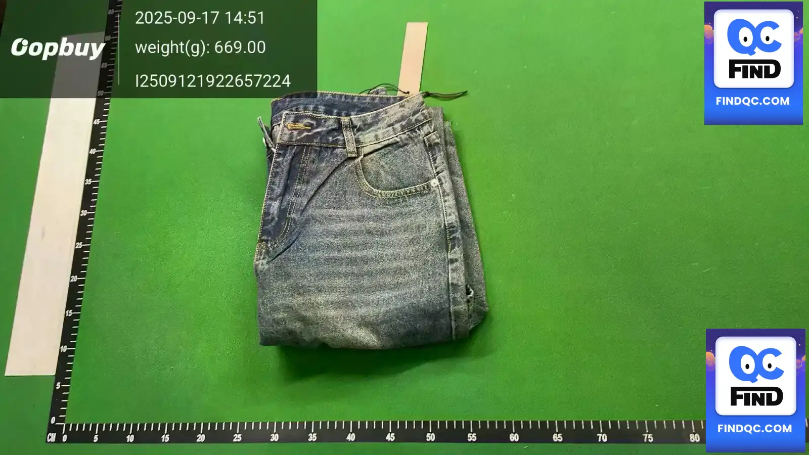 Blue Wash Denim Jeans