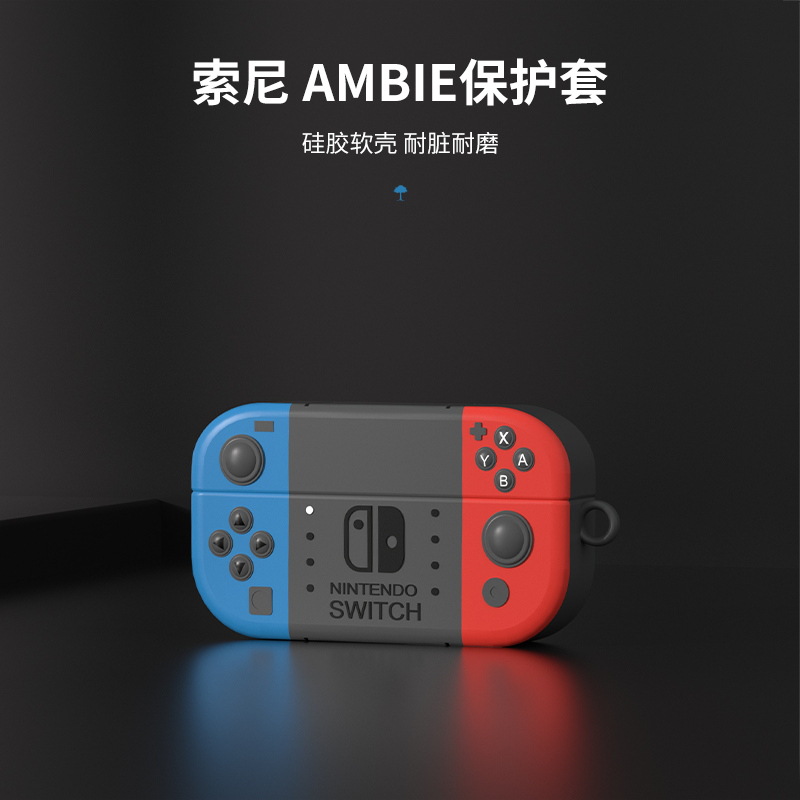 For Ambie AM-TW02 Wireless Bluetooth Headset Protective Cover AM-TW01 Ear Clip Bone Conduction Earphone Case
