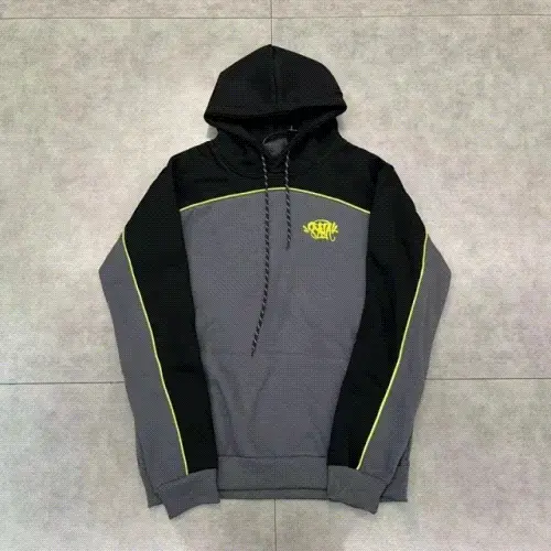 【DX13】Street Splicing Padded Loose Casual Hooded