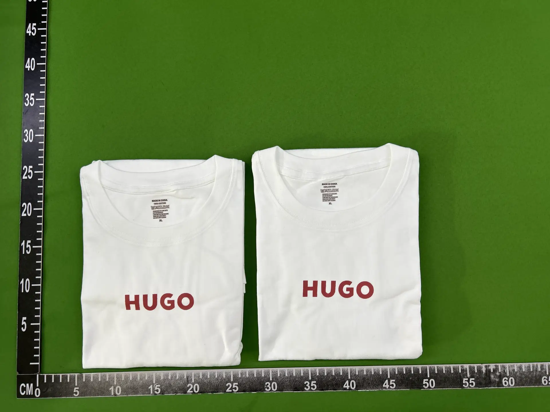 HUGO White Cotton T-Shirt