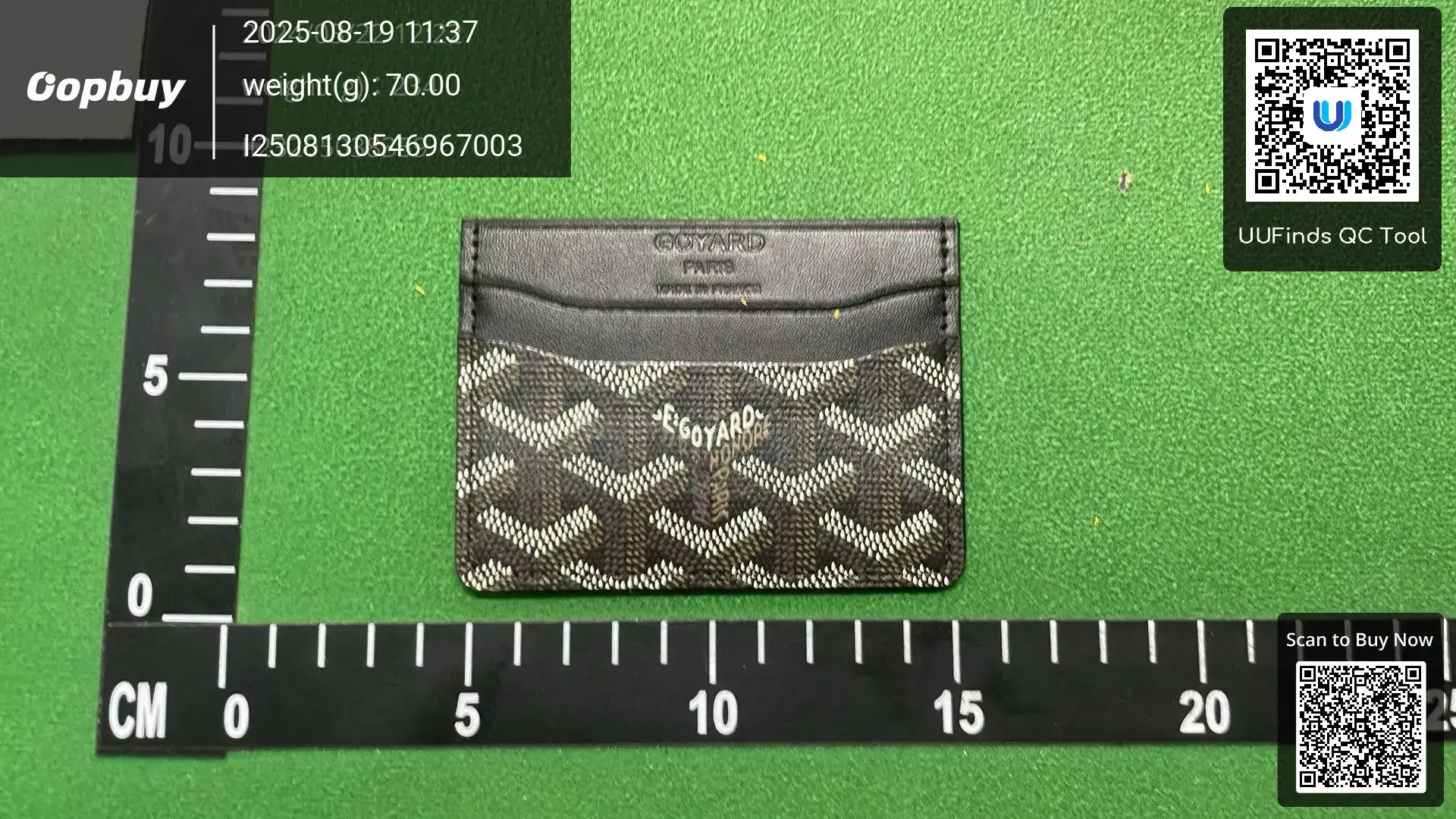 Goyard Card Holder