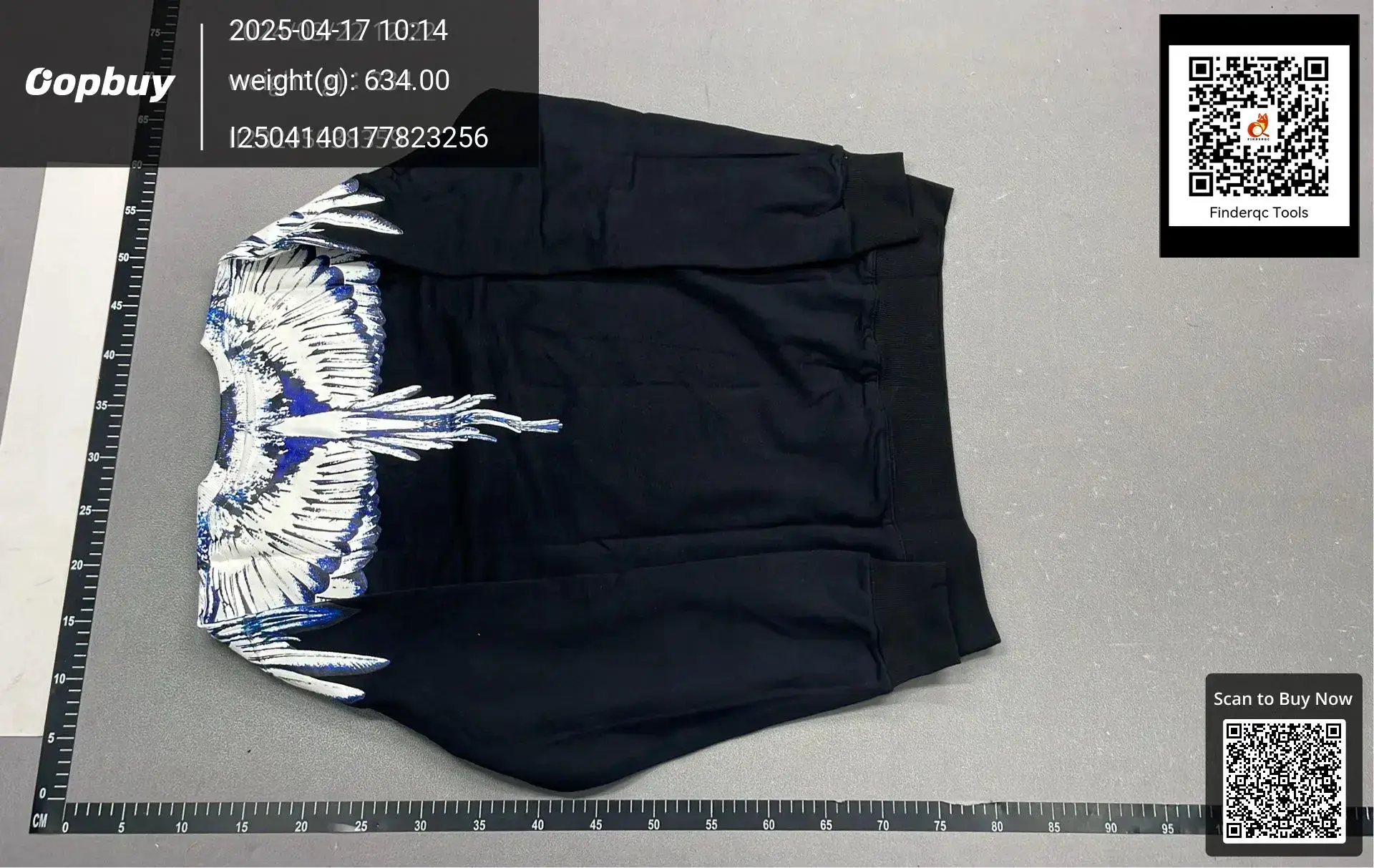 MB Wings Black Hoodie