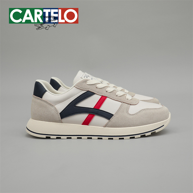 Cardile Crocodile White Shoes Women's Spring 2025 New Arrival with Skirt Genuine Leather All-Match Platform Casual Sports Sneakers