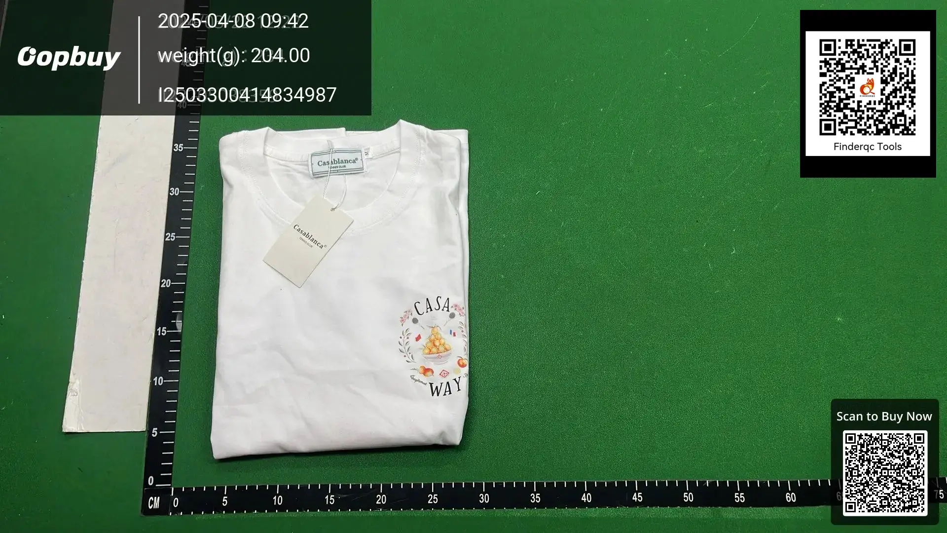 Casablanca Tennis Club T-Shirt
