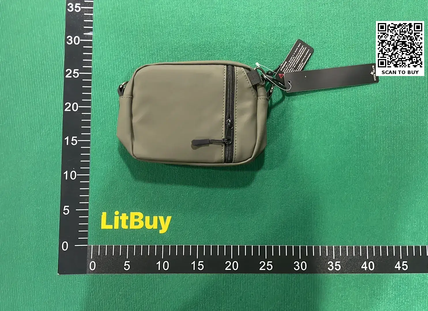 Stone Island Crossbody Bag Olive
