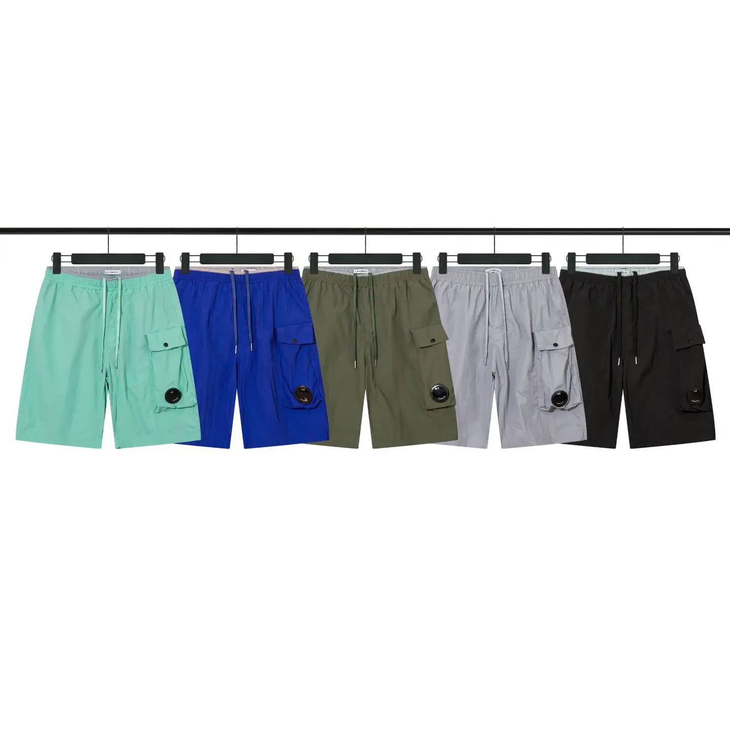 Wholesale Cross-Border Casual Loose Cp Double Pocket Lens Waterproof Beach Shorts