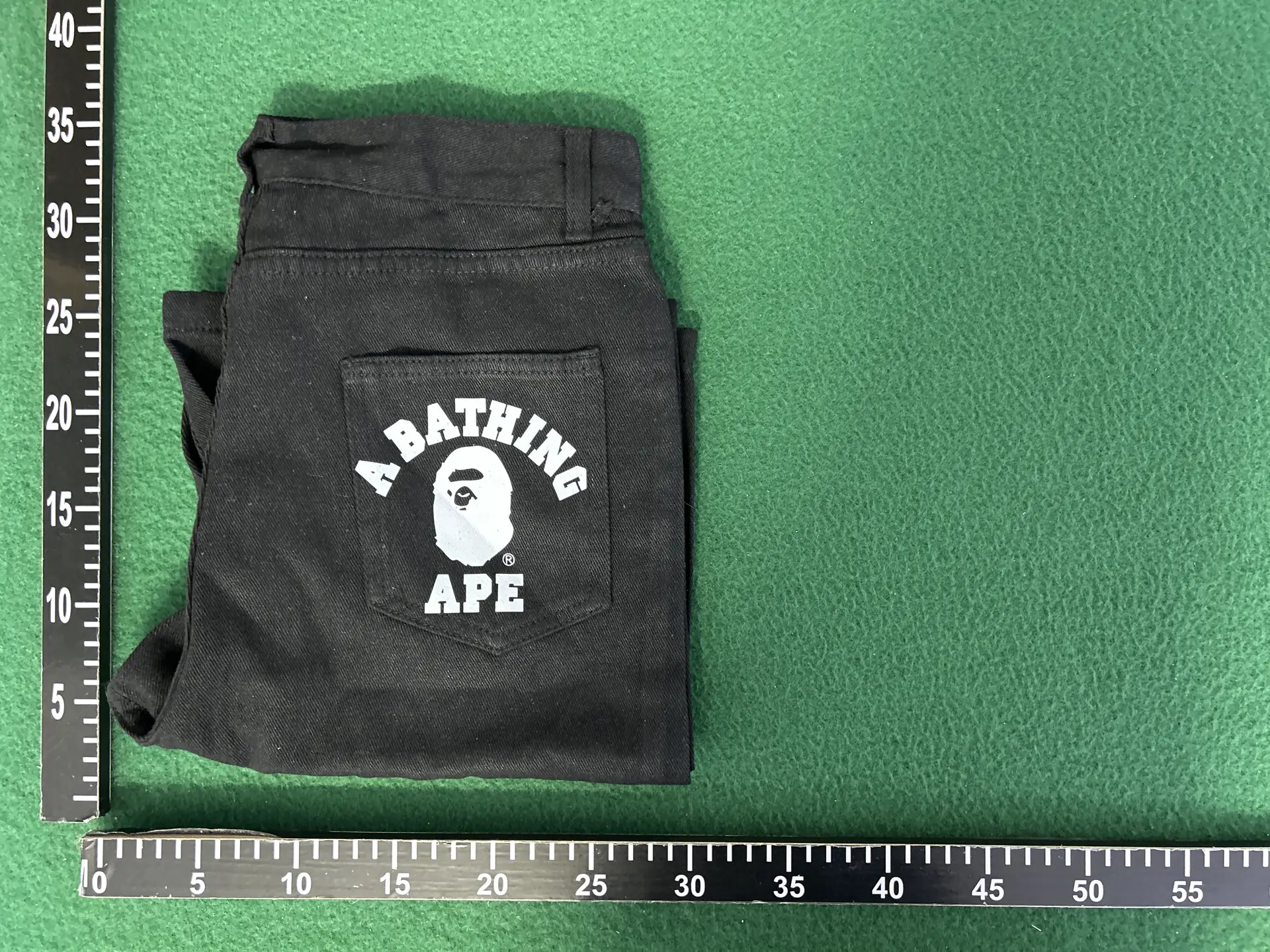 Cross-border American-style Denim Shorts Men's Letters Ape Head Old Vintage Printed Loose Straight Casual Trendy Brand Summer