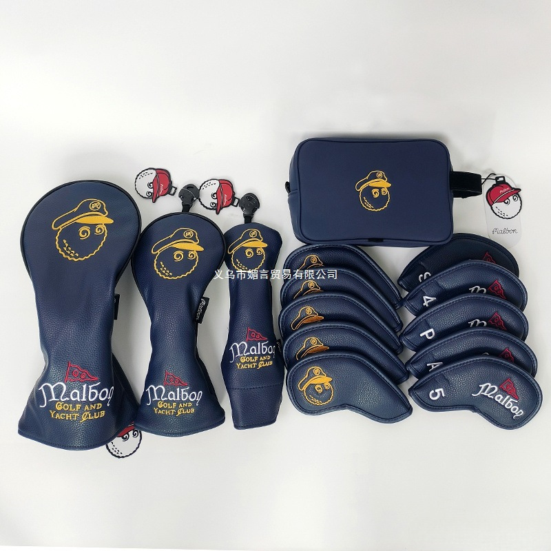 Yacht Club Series Golf Wood Club Head Cover Putter Iron Cover Ball Head Protective Cap Cover Foto QC de 1688 na Qualit.ly
