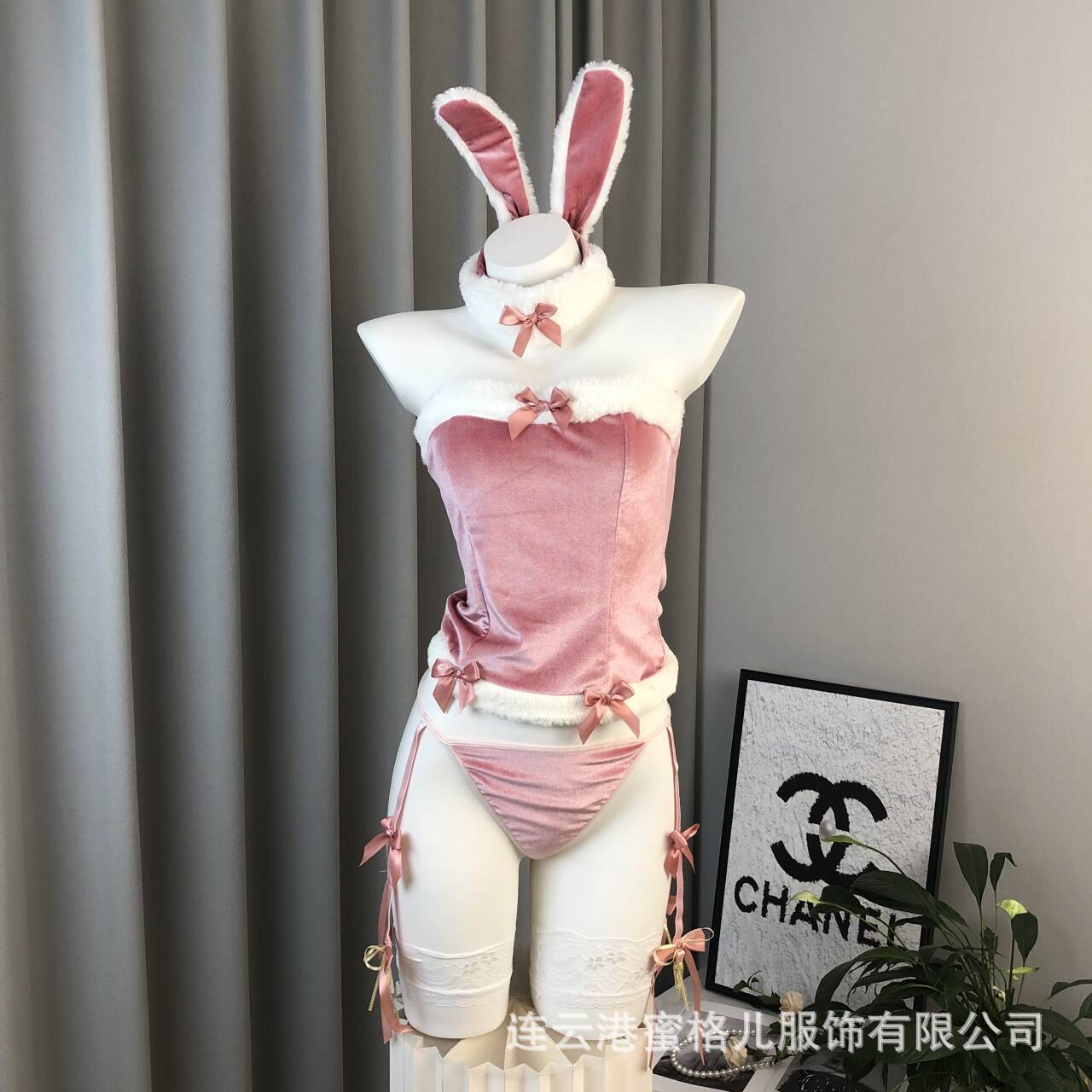 Sexy Lingerie, Bunny Girl Pajamas, Women's Autumn and Winter 2026 New Style, Sexy and Convenient, No Need to Take Off Uniform, Women's