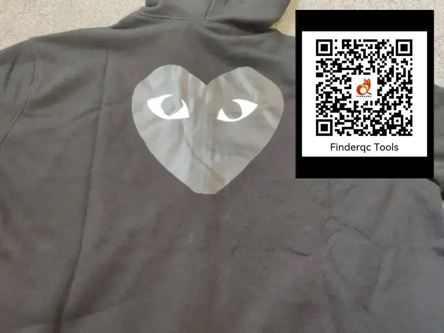 Comme des Garçons Play Black Heart Hoodie
