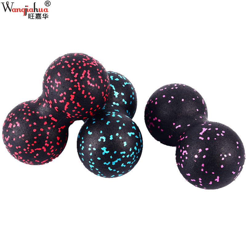 EVA peanut ball conjoined double fascia ball massage relax muscles yoga Meridian plantar wrist back fascia ball