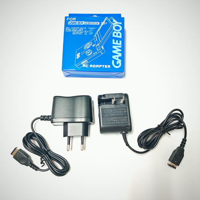 Suitable for Gba Sp Charger Nds Gba Sp Power Adapter Game Boy Sp Charger Black