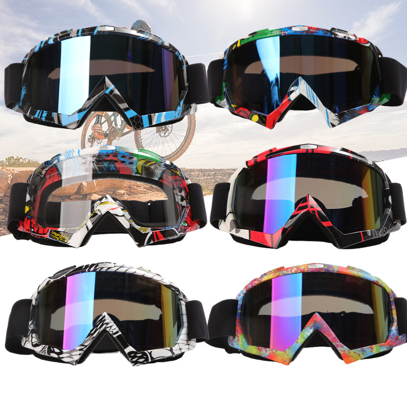 New outdoor off-road vehicle motorcycle riding goggles ski sports windproof goggles eye shield for climbing