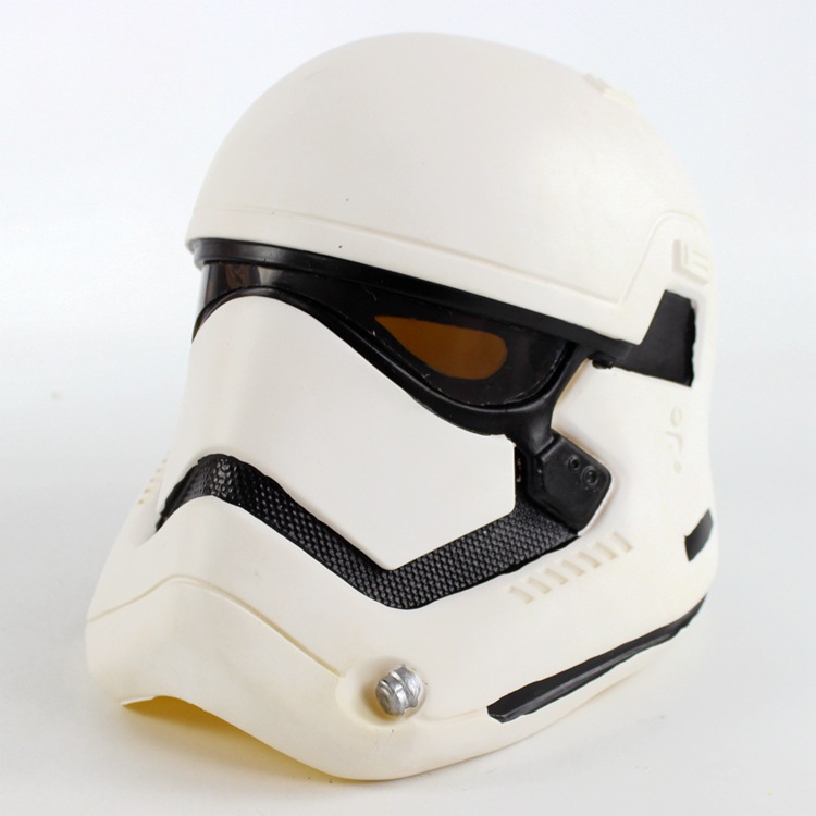 White Soldier Helmet Wearable PVC Star Wars Force Awakens cosplay Mask starwars White Soldier Helmet