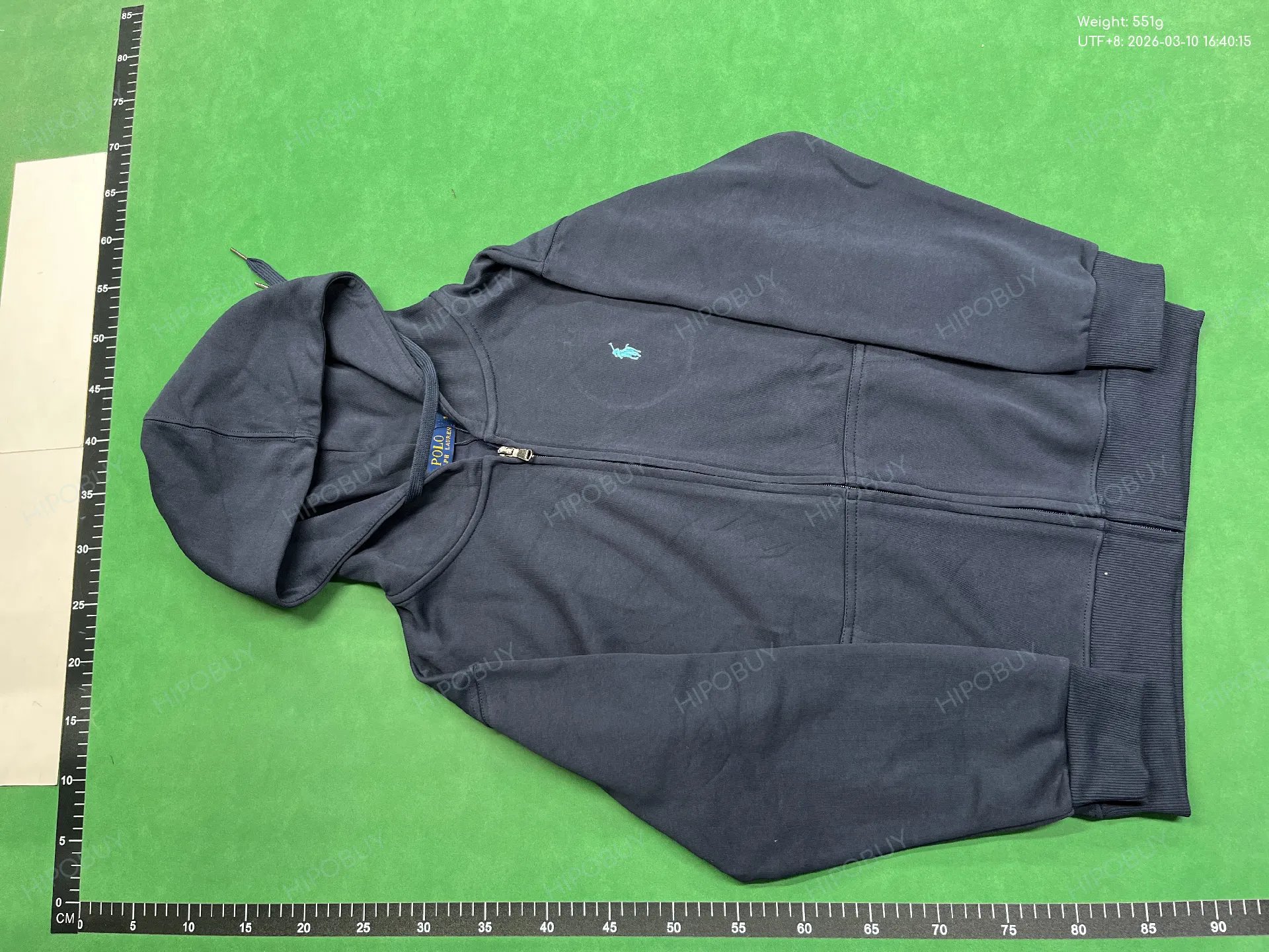 .R.u..ff embroidered hoodie