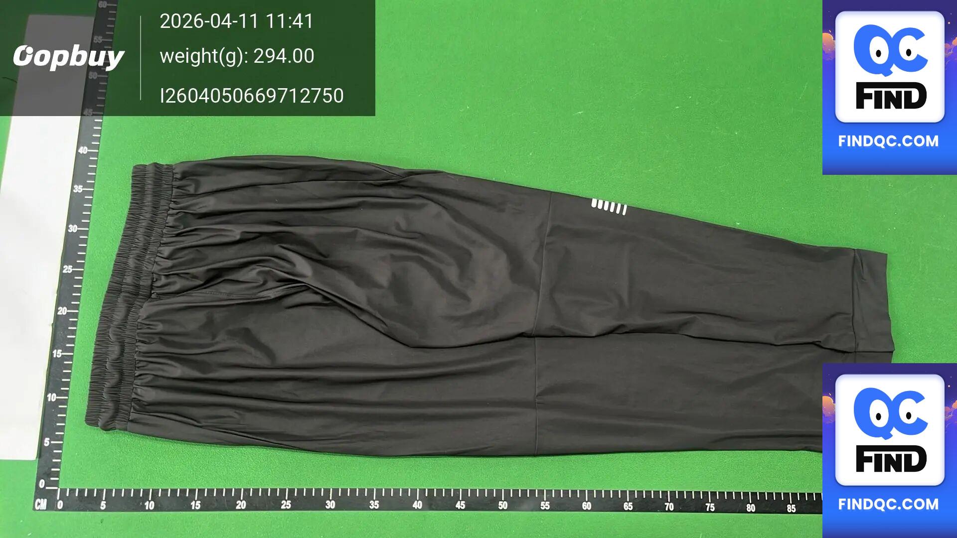 Brand Ice Silk in stock Pants Men's Summer Stretch Slim-fit Breathable Quick-drying Running Sports Casual Ankle-length Pants QC