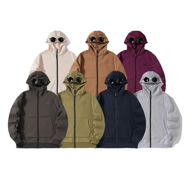 Cp Autumn and Winter New Fashion Casual Pullover Hooded Sweatshirt for Men and Women, Couple Style, Round Lens Style