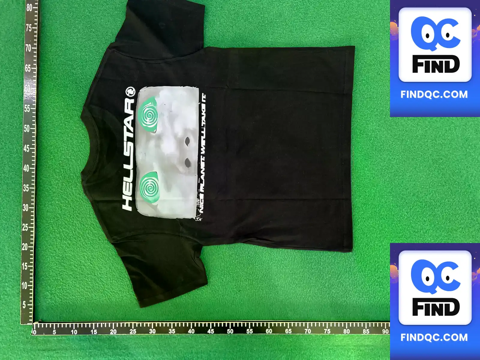 HELLSTAR Black Graphic T-Shirt