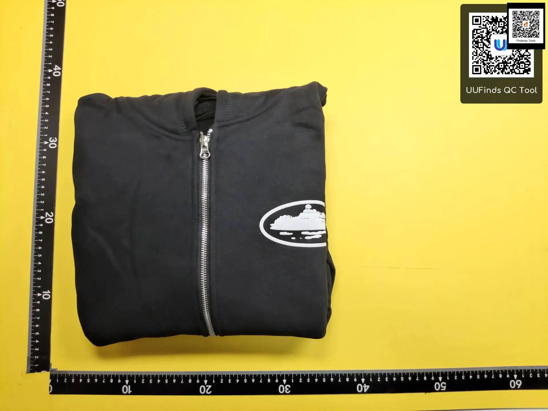 One Island Classic Boat Letter Print Zip Hoodie