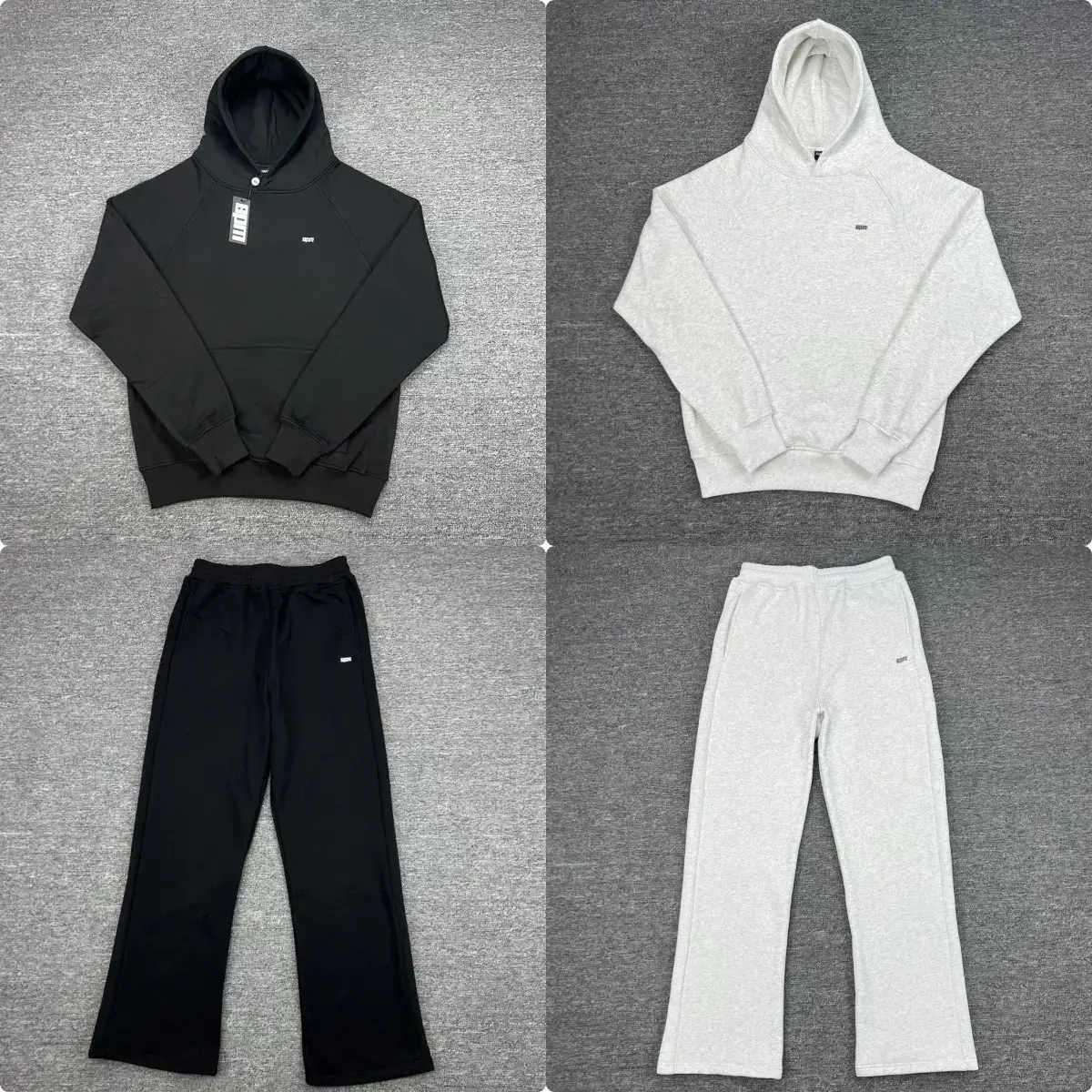 6Pm Logo Embroidered Letter Hip-Hop Fleece Pullover Hoodie and Long Sweatpants Men's Trendy Sports Suit Jacket