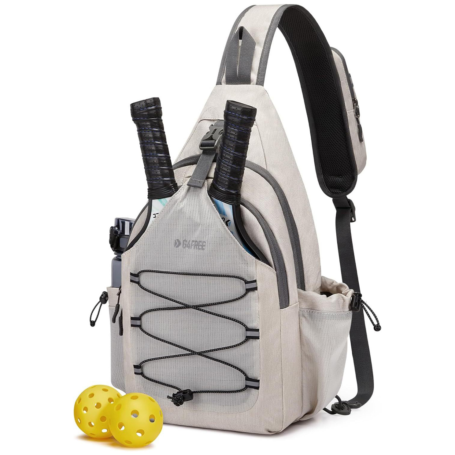 Cross-Border Customized Pickleball Backpack Outdoor Sports Shoulder Bag Oxford Cloth Breathable and Durable Tennis Pickleball Racket Bag