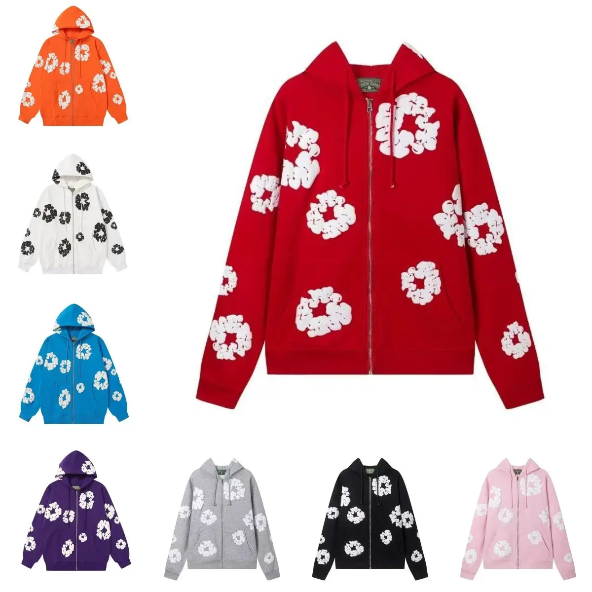 Trendy simple and versatile hoodie 34