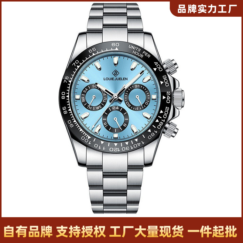 Louie Juelen New Multi-Functional Window-Type Men's Business Mechanical Watch Direct from the Manufacturer