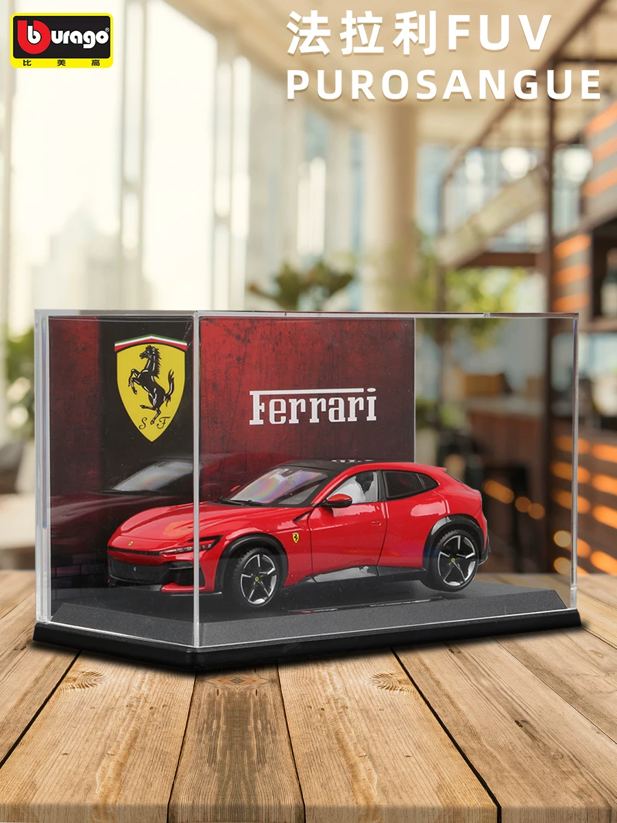 1:25 Scale Ferrari Fuv Purosangue Car Model Toy, Realistic Alloy Car Gift for Men Foto QC de TAOBAO na Qualit.ly