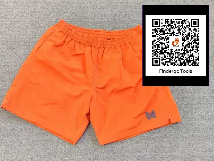 Needles Joint Limited Butterfly Shorts Orange