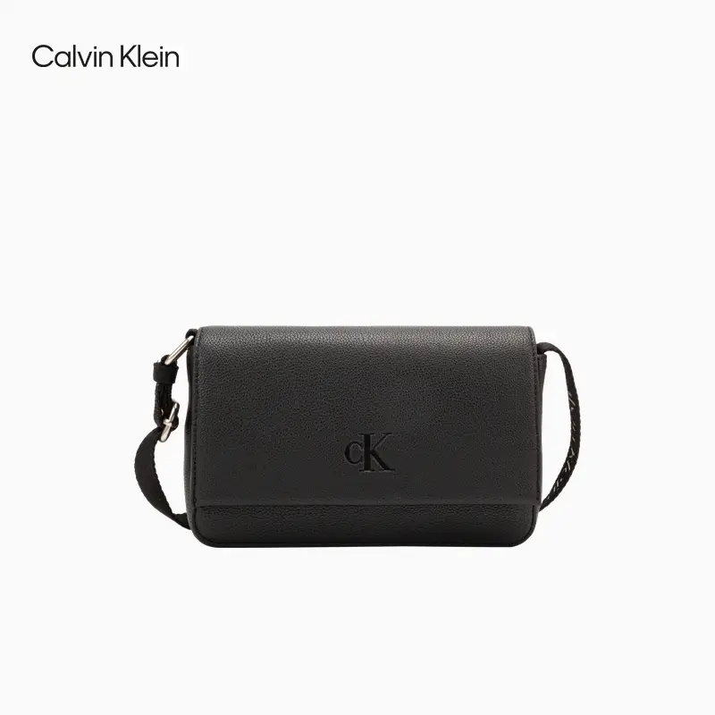 Ck Women's Bag 24 Fall and winter New arrival Work Clothing Jacquard Shoulder Strap Flip Single Shoulder Crossbody Small Square Bag 4k1028g
