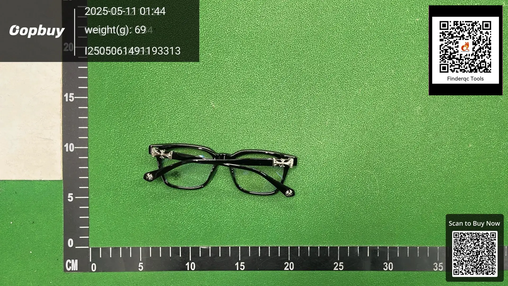 Chrome Hearts glasses black