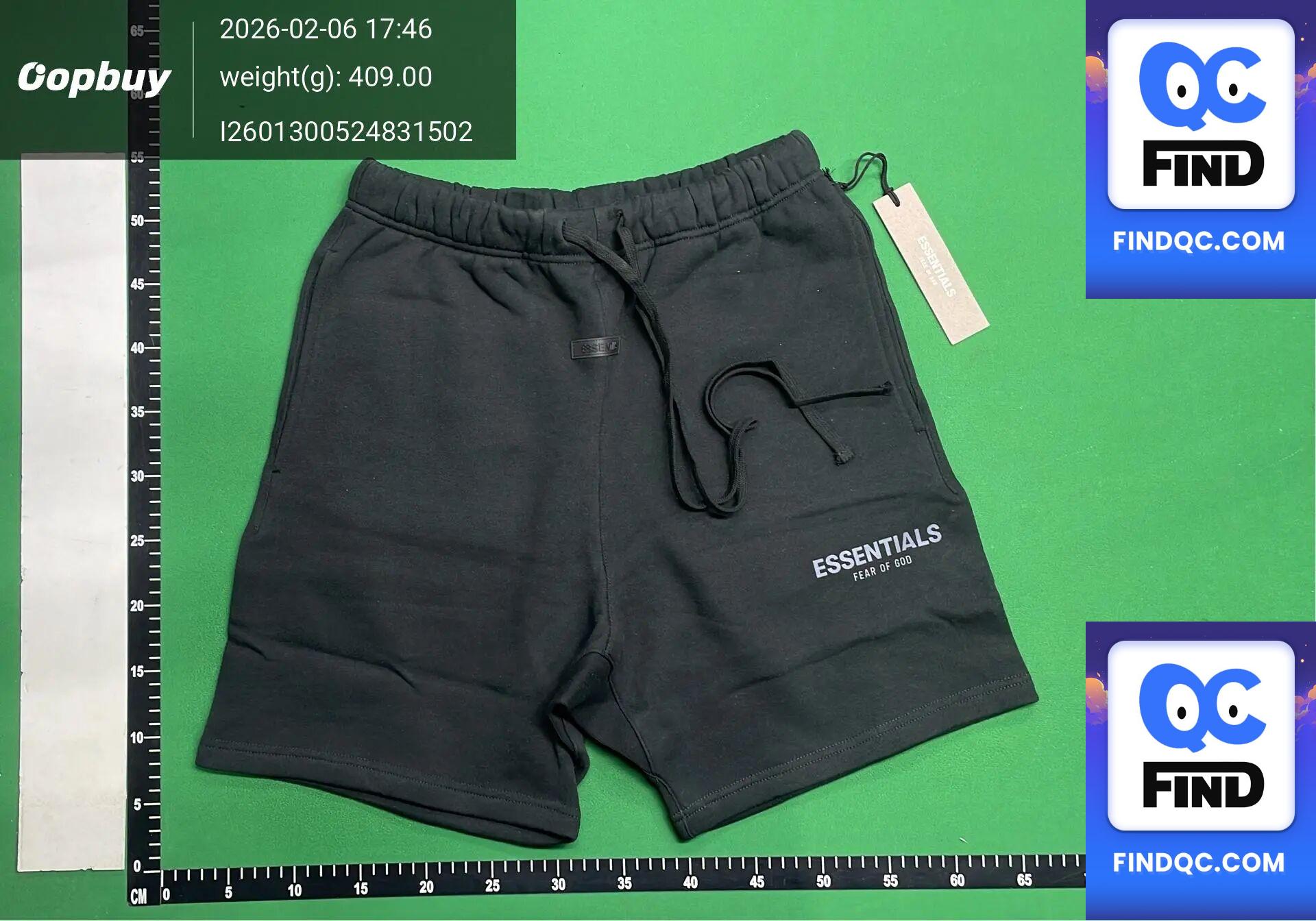 20SS-Shorts 380GSM Fleece shorts 20 QC