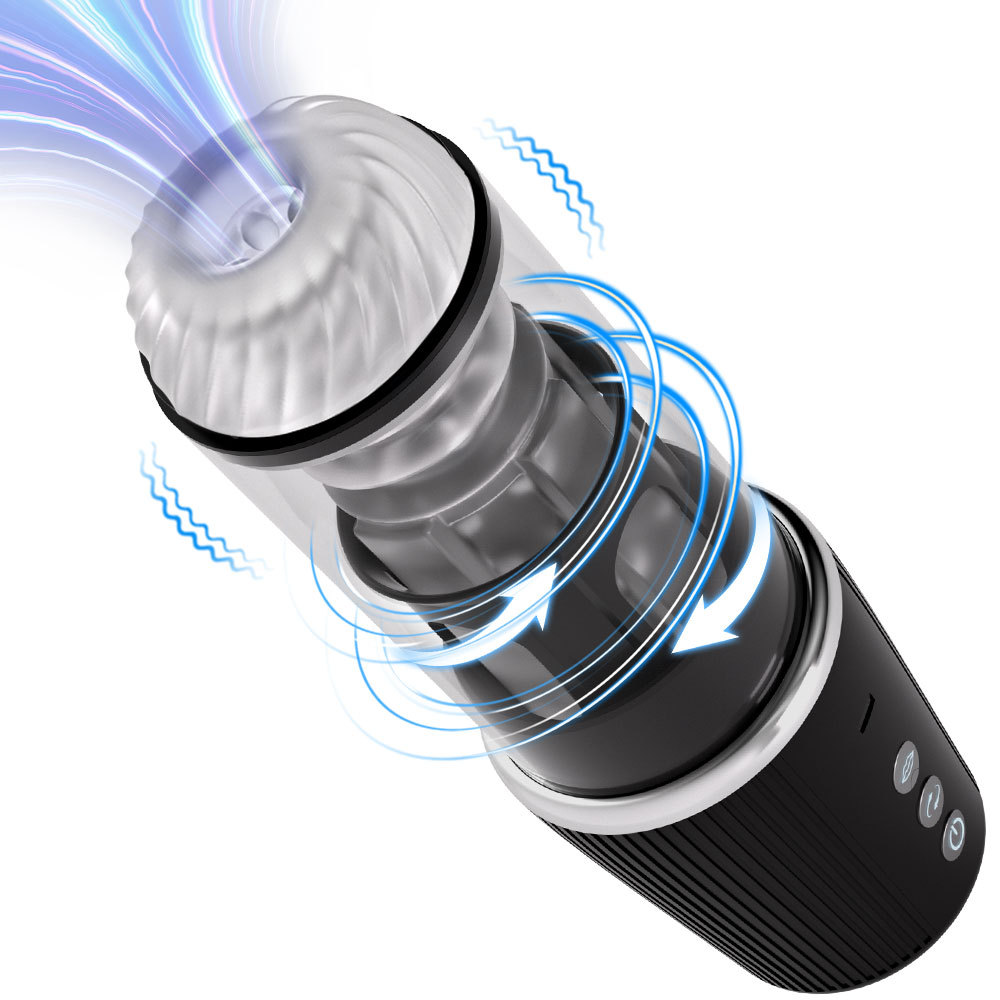 Honeymoon Rotating Sucking Airplane Cup Male Penis Trainer Electric Masturbator Cup Adult Sex Toy