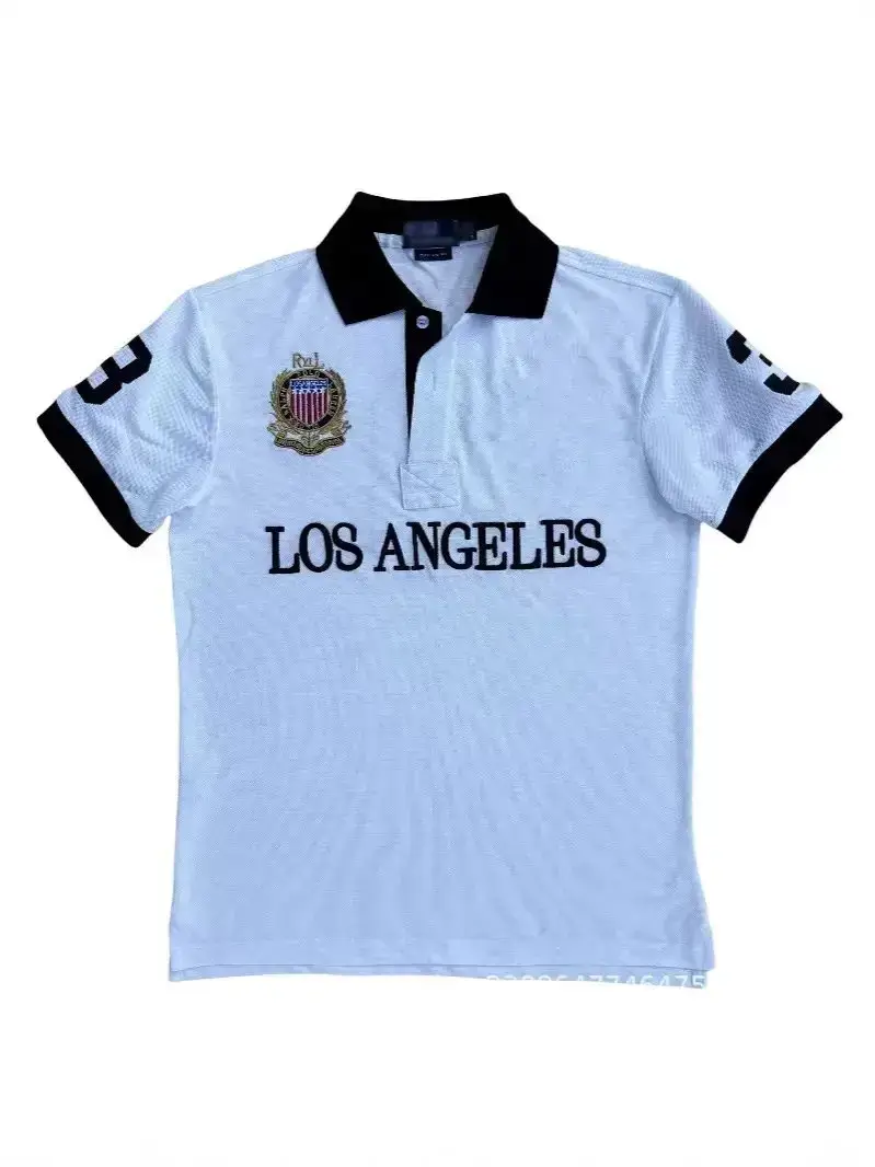 RLX Los Angeles Polo Shirt White