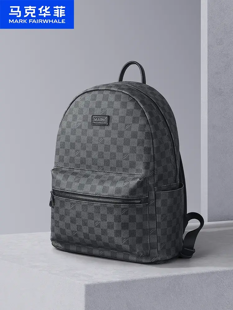 Mark Fairwhale Men Backpack Large Capacity Travel Business 2025 New arrival Laptop School Bag Men's